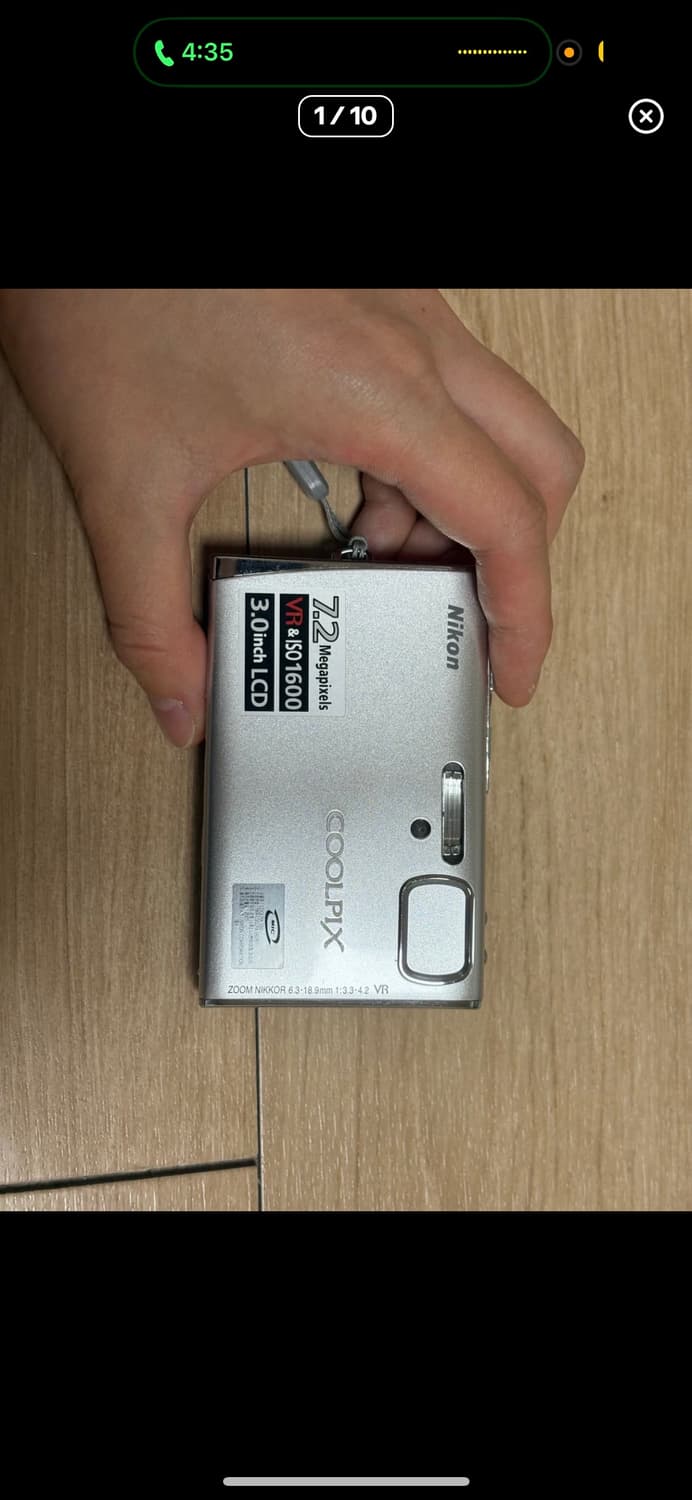 니콘 쿨픽스 s50 / nikon coolpix s50 판매합니다! 상품이미지1