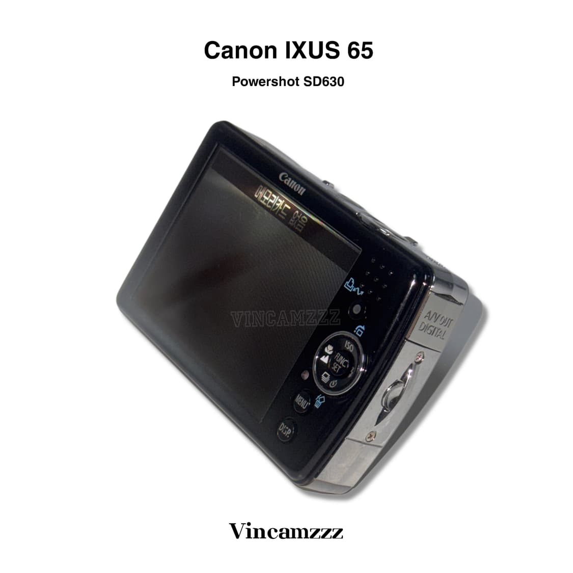 Canon 캐논 익서스 IXUS 65 (파워샷630) 디지털카메라 상품이미지6