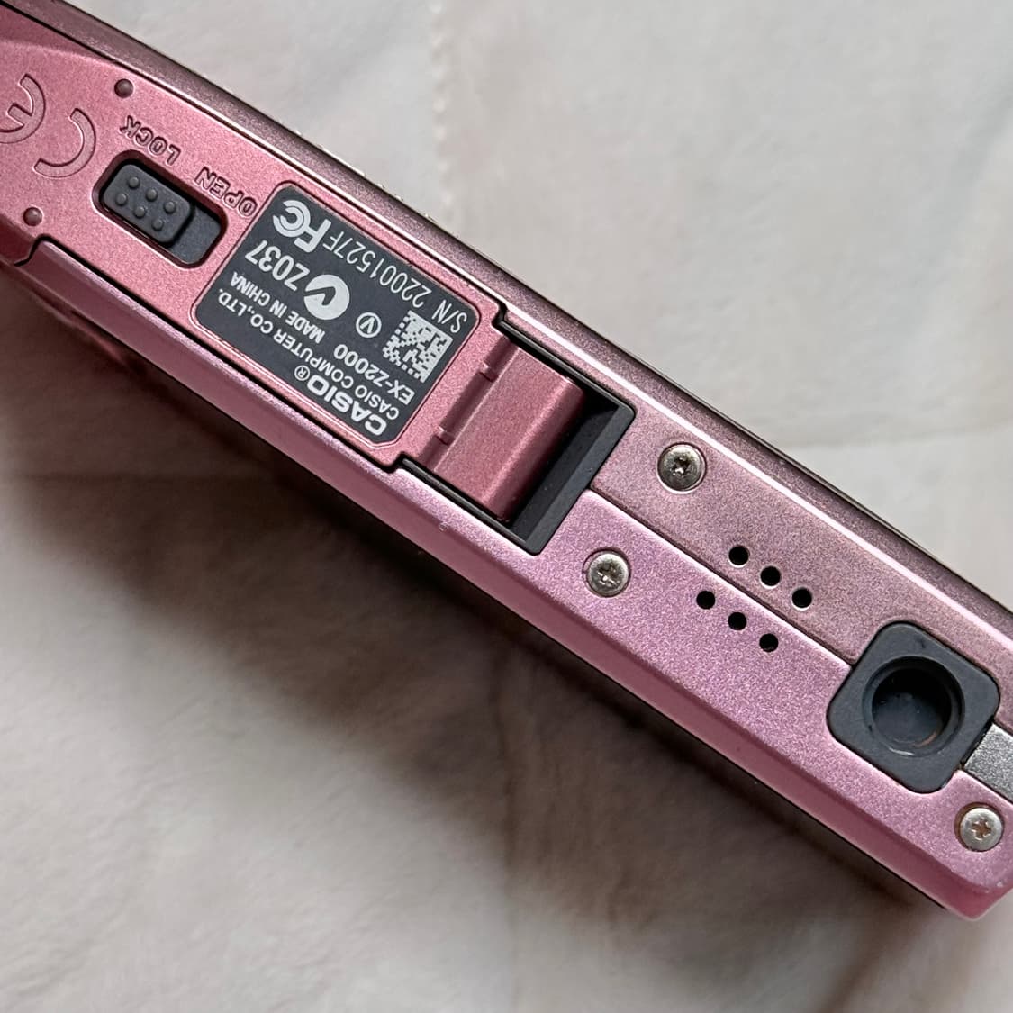 카시오 엑슬림 z2000 핑크 디카 ex-z2000 상품이미지4