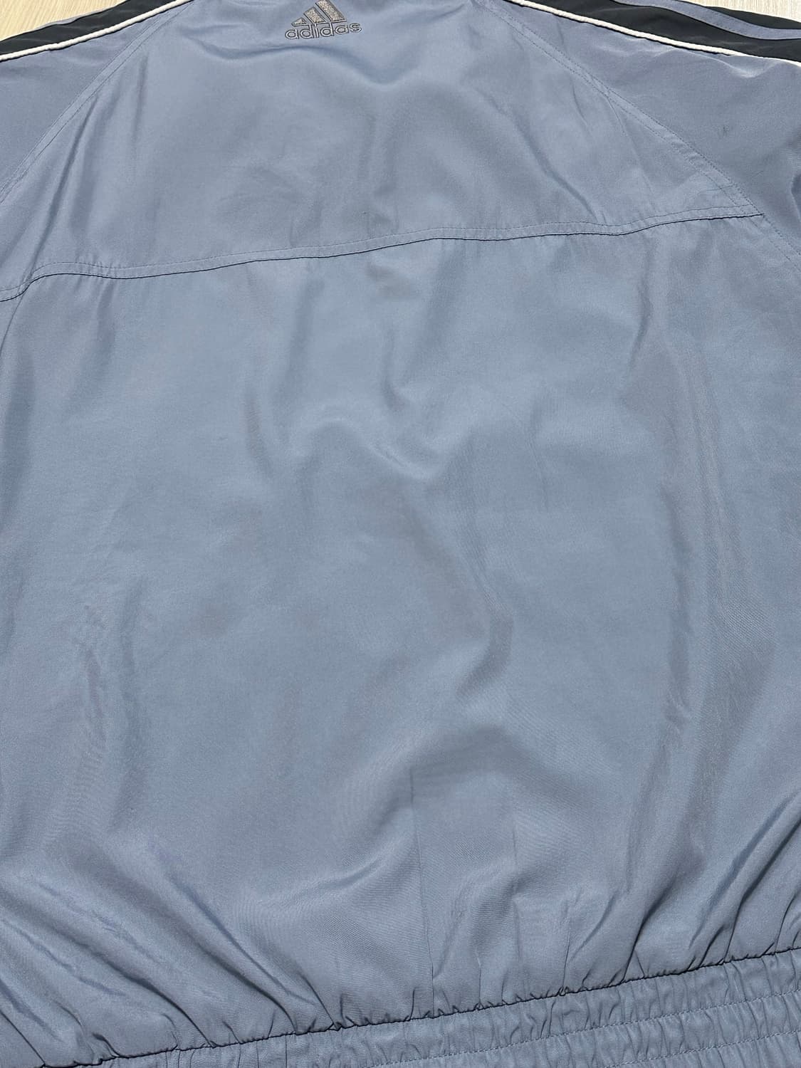 희귀) 00's 아디다스 올드스쿨 삼각로고 배색 바람막이 자켓 상품이미지8