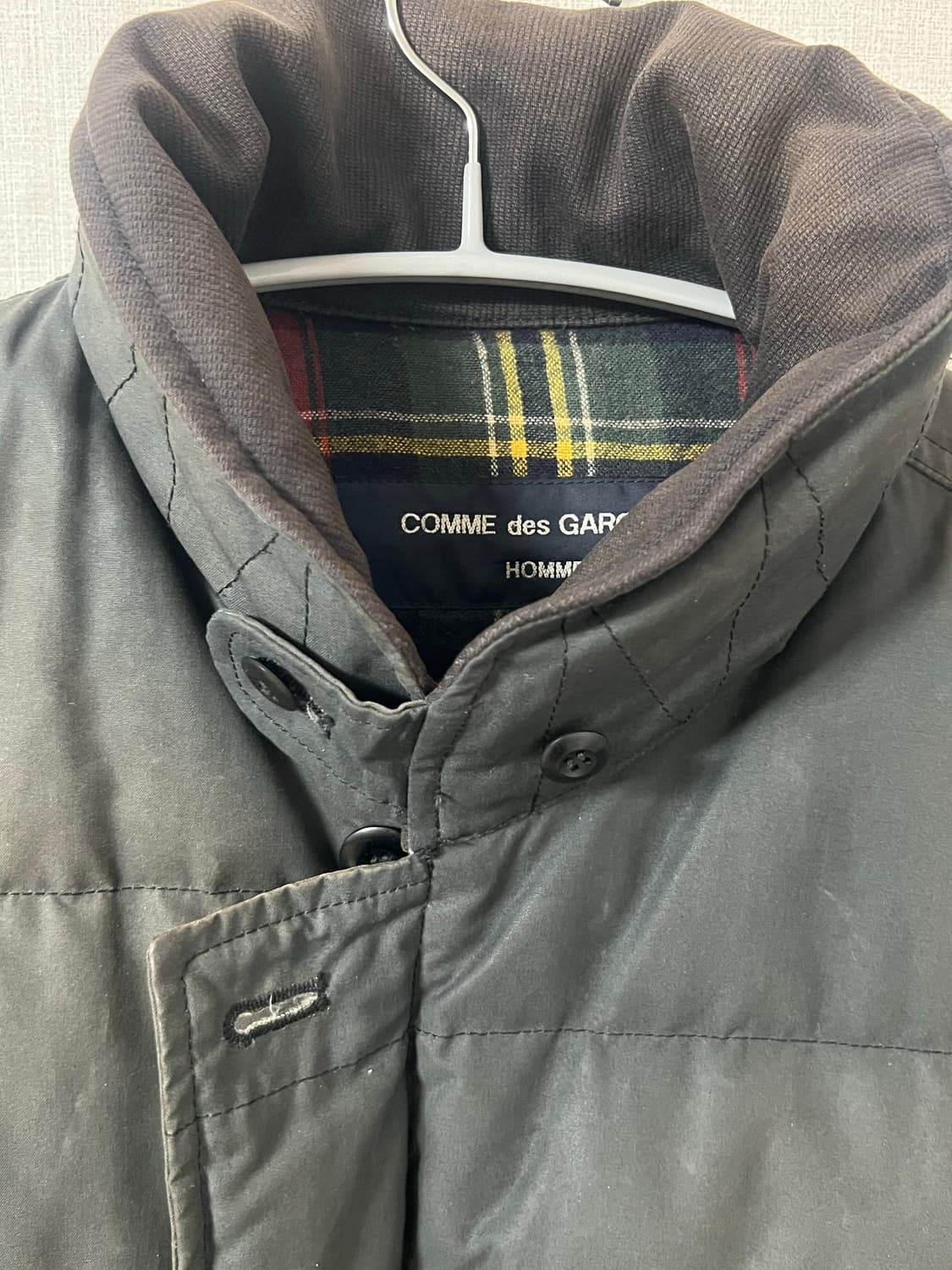 꼼데가르송 옴므 패딩 다운 코팅 2012 L 상품이미지4