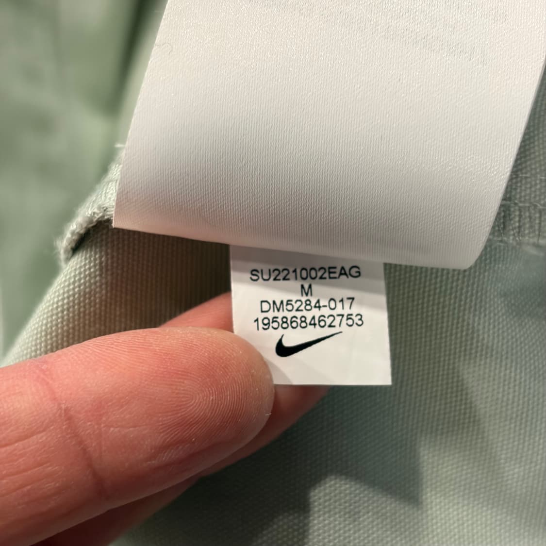 [M] 나이키 반집업 카라티 라이트올리브 오렌지 스우시 C450 상품이미지8