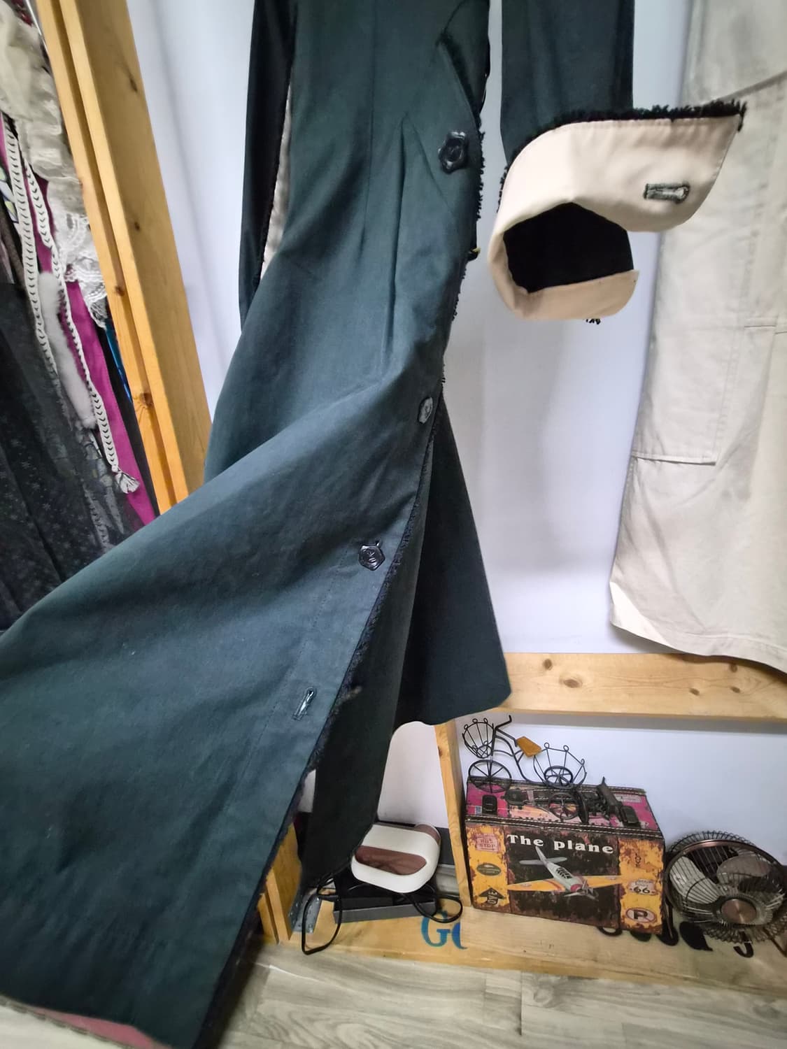 타임 원피스라인 트렌치코트 상품이미지4