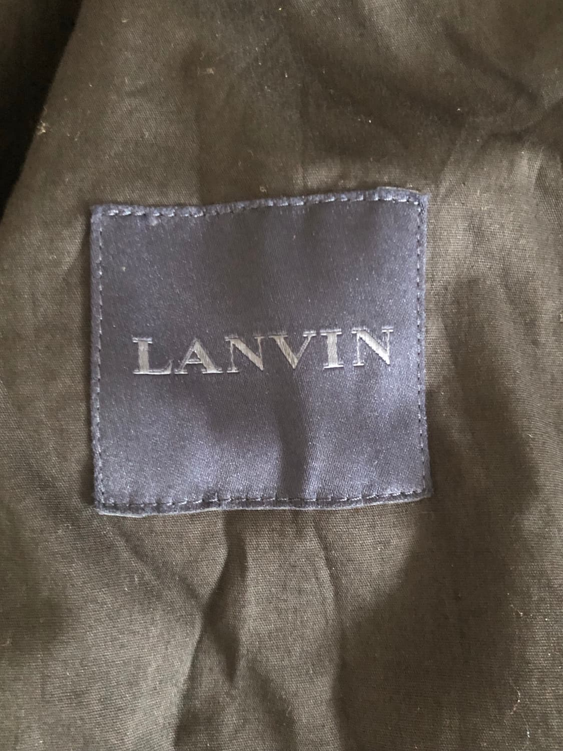 랑방(LANVIN) 봄버 블루종 자켓 상품이미지8