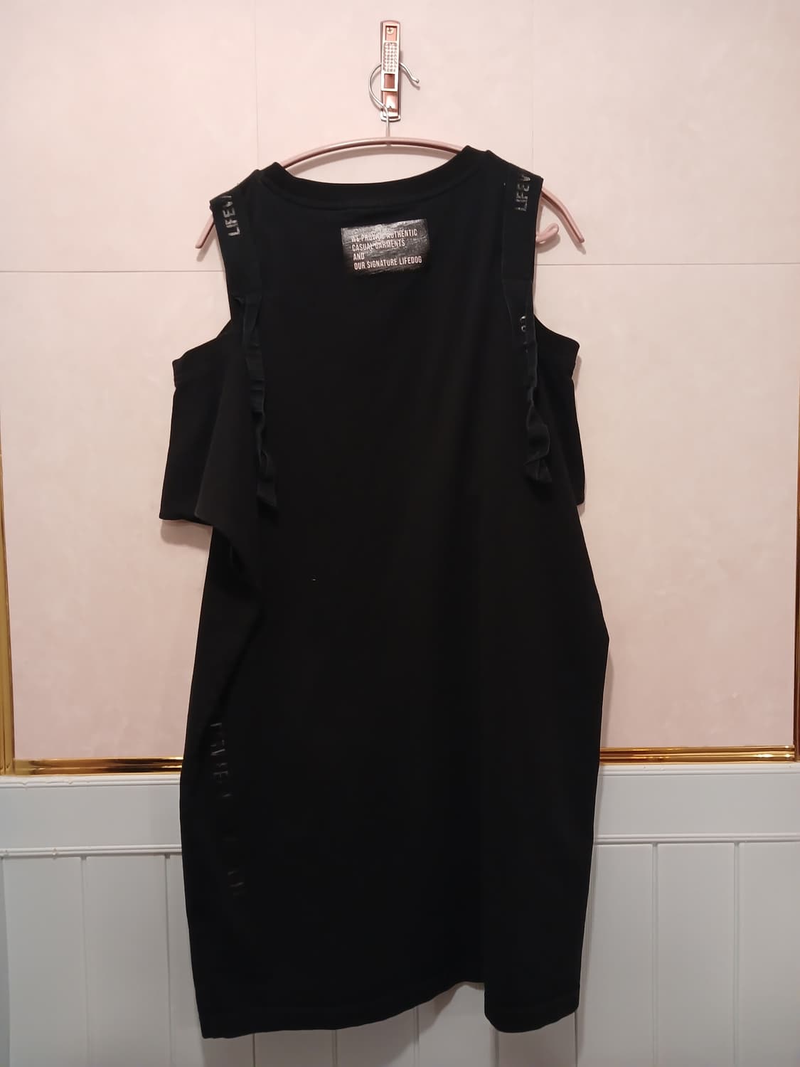 라이프워크 정품 여성 어깨트임 롱티겸 원피스 free 사이즈 상품이미지8