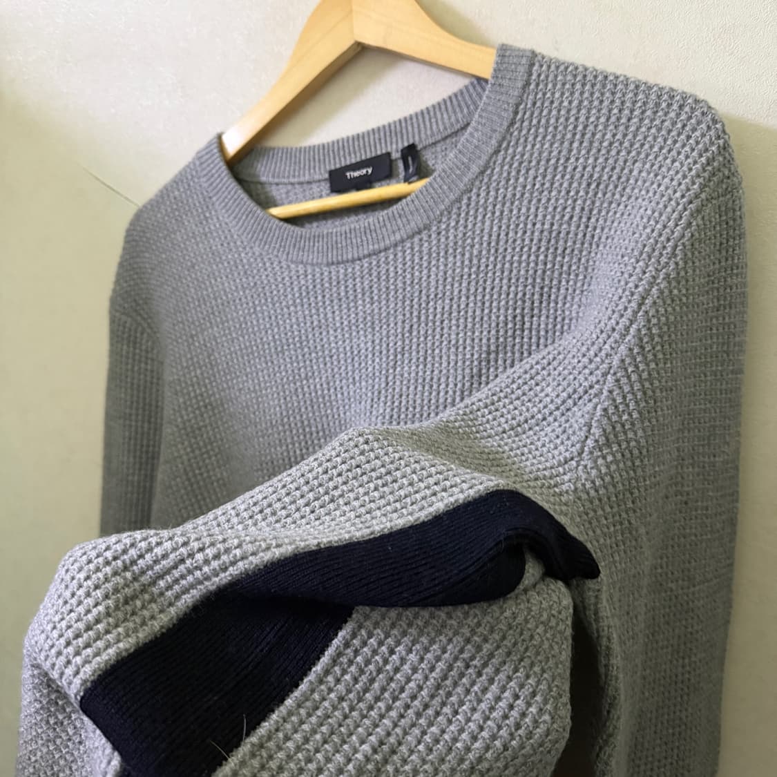 띠어리 남성 그레이 와플 니트 XXL (남성 105정도) 상품이미지7