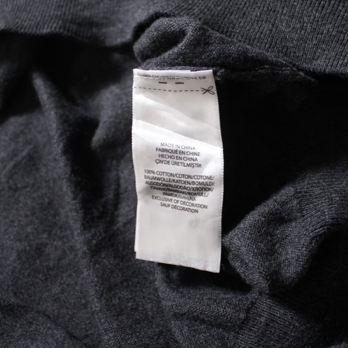 Polo 폴로 랄프로렌 그레이 브이넥 니트 상품이미지4