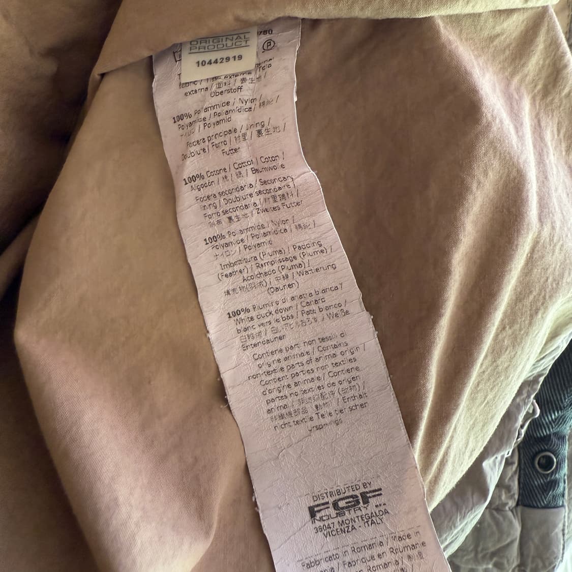 텐씨 아틱파카 50 사이즈 상품이미지2