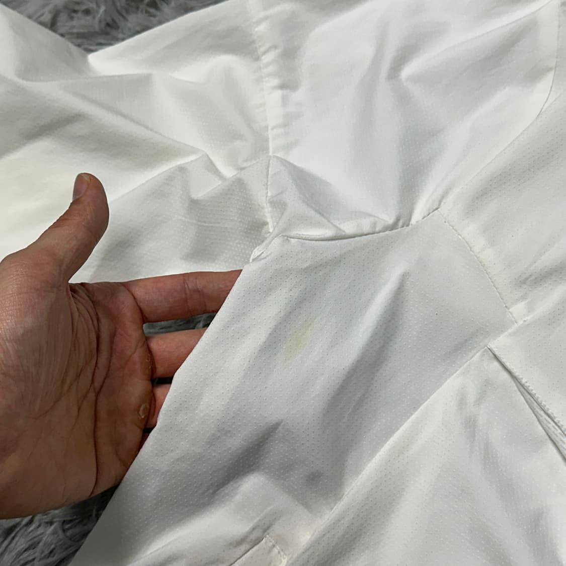 나이키 윈드러너 러닝 화이트 바람막이 L 상품이미지3