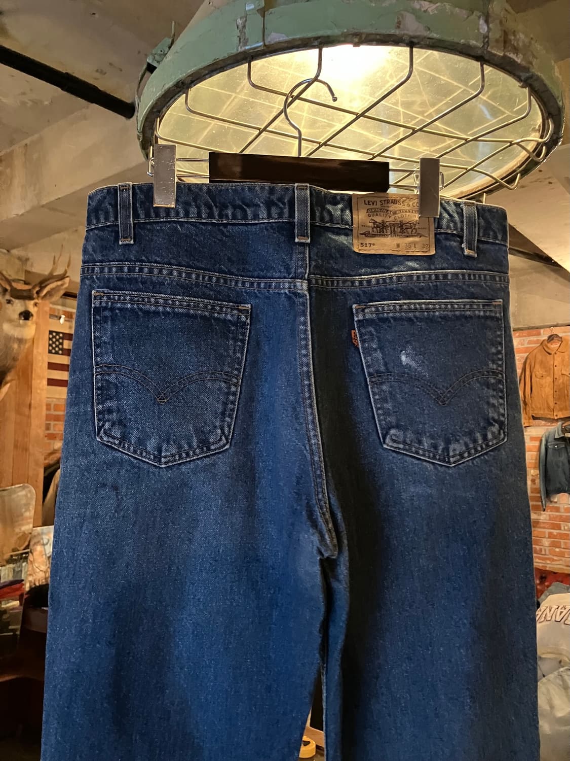 90s USA 빈티지 리바이스 517 부츠컷 데님 팬츠 상품이미지6