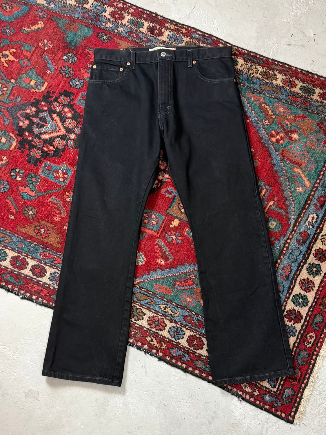 00's 리바이스 517 블랙 부츠컷 플레어진 상품이미지2