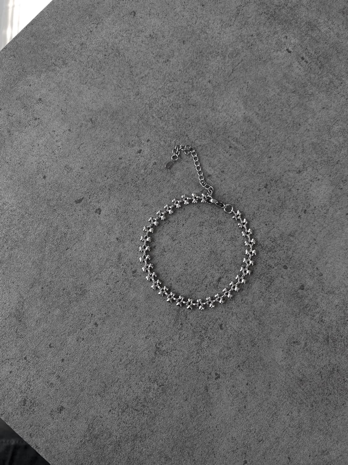 [ HYE MADE ] Heart Butterfly Bracelet 상품이미지4