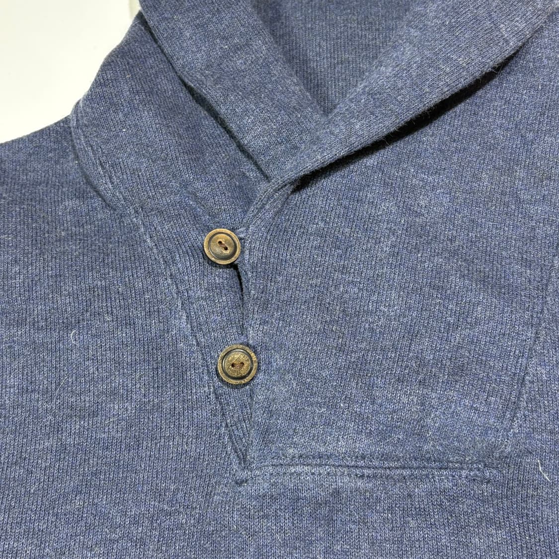 폴로랄프로렌 네이비 숄카라 니트 상품이미지3