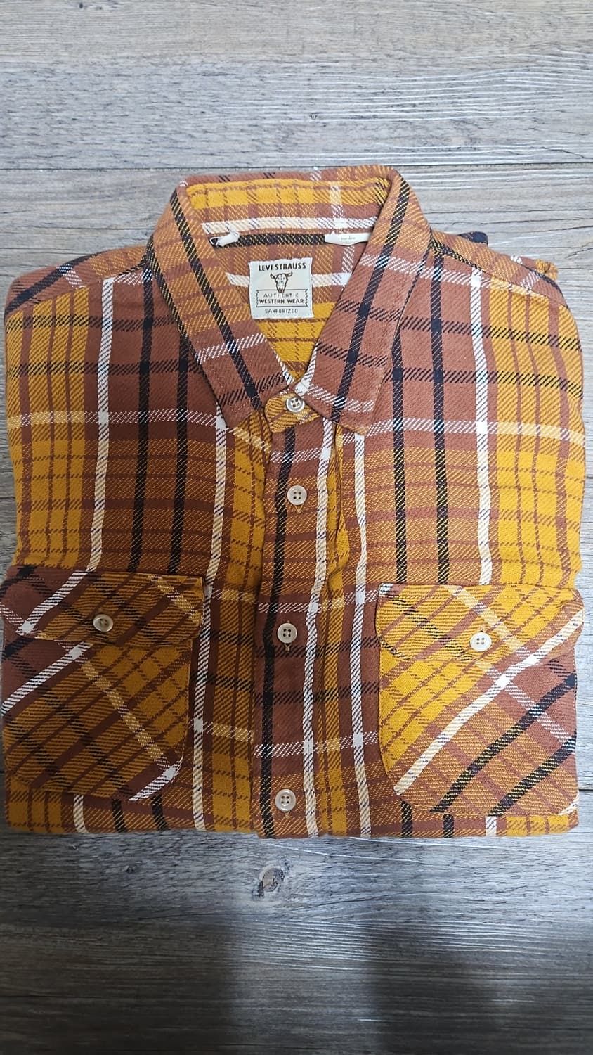 리바이스 LVC 1950'S 숏혼 셔츠 S 상품이미지3