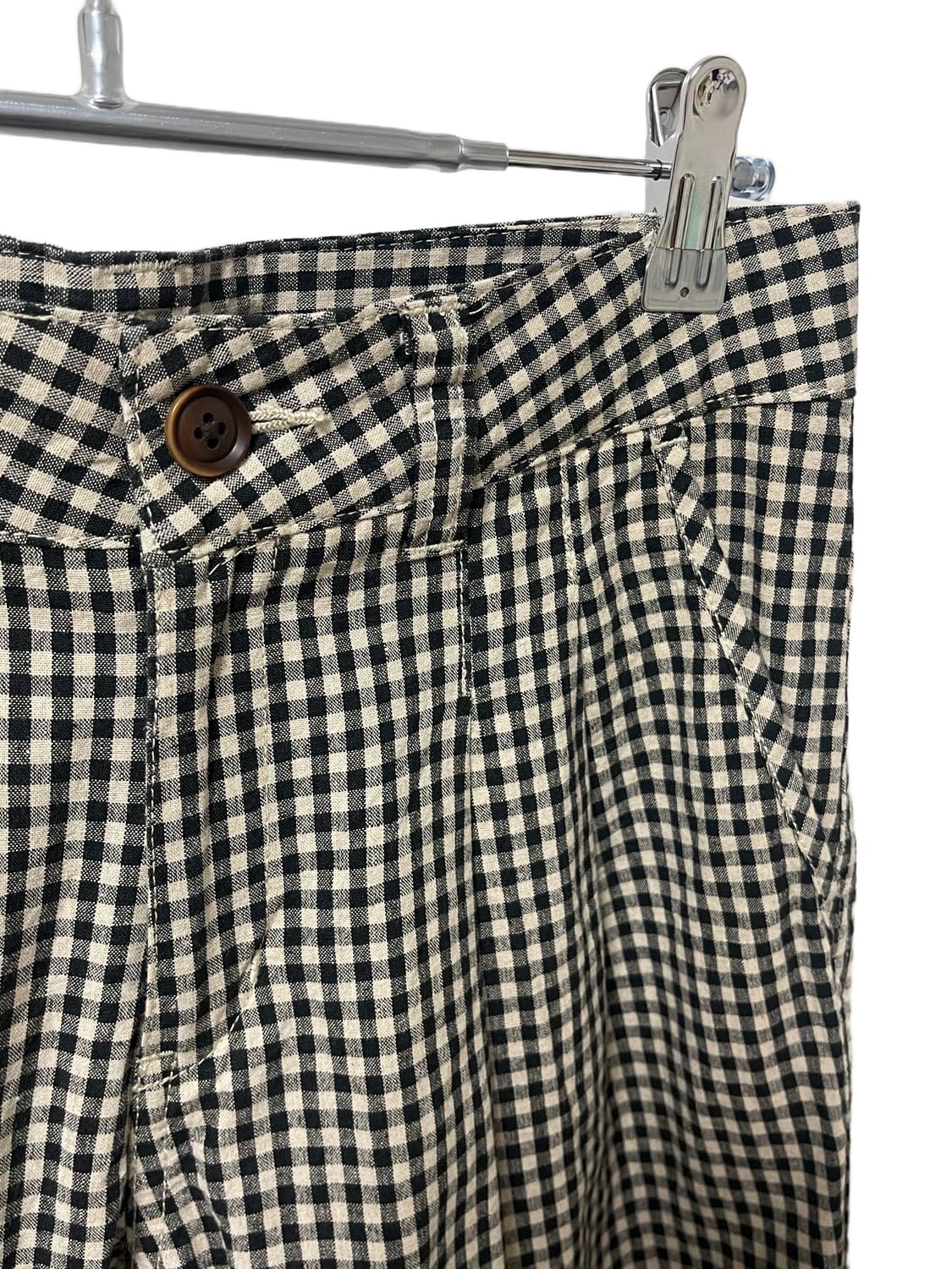 Gingham Capri Pants 상품이미지3