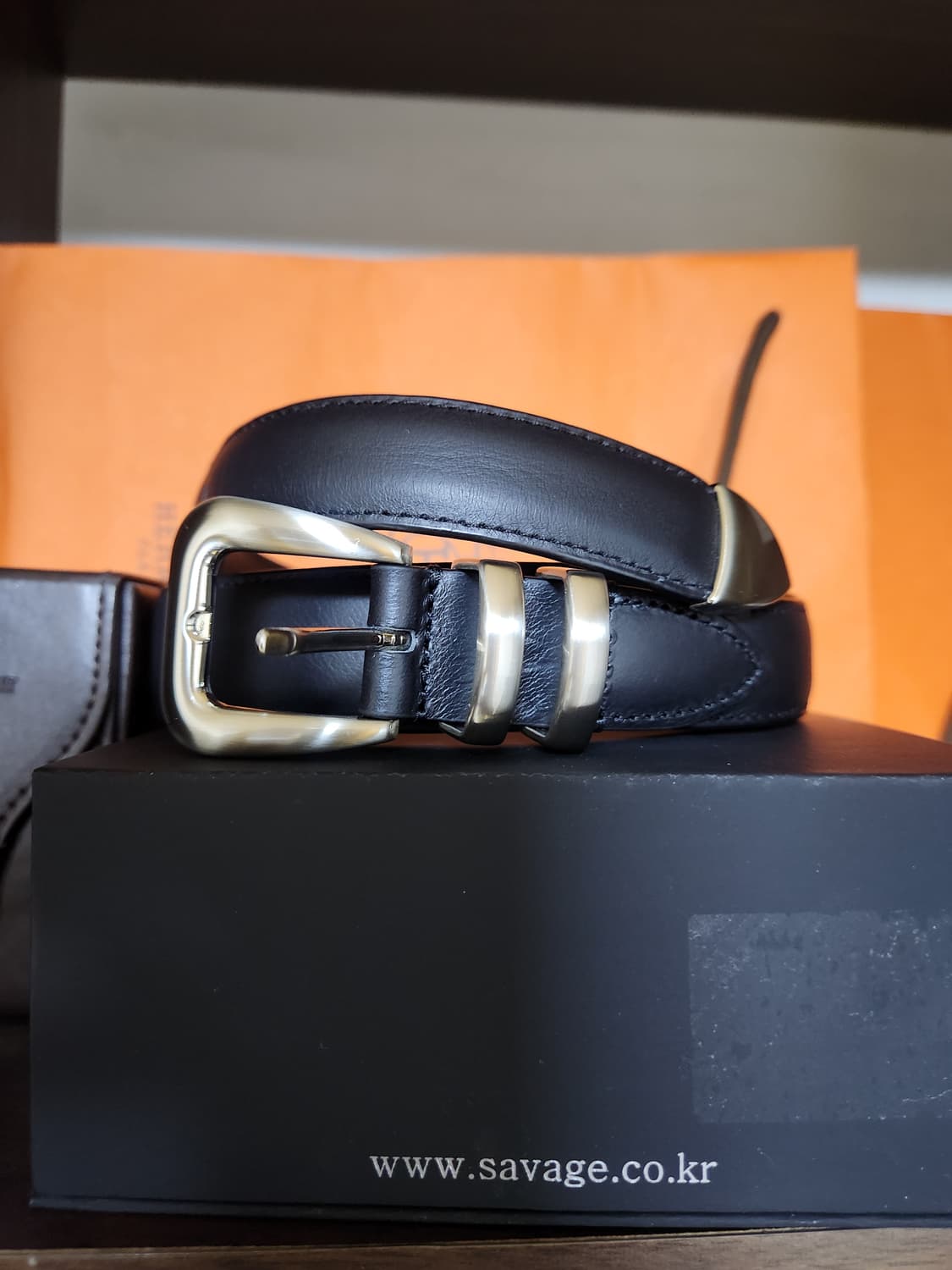 SAVAGE 110 벨트 S 사이즈 새상품 상품이미지1