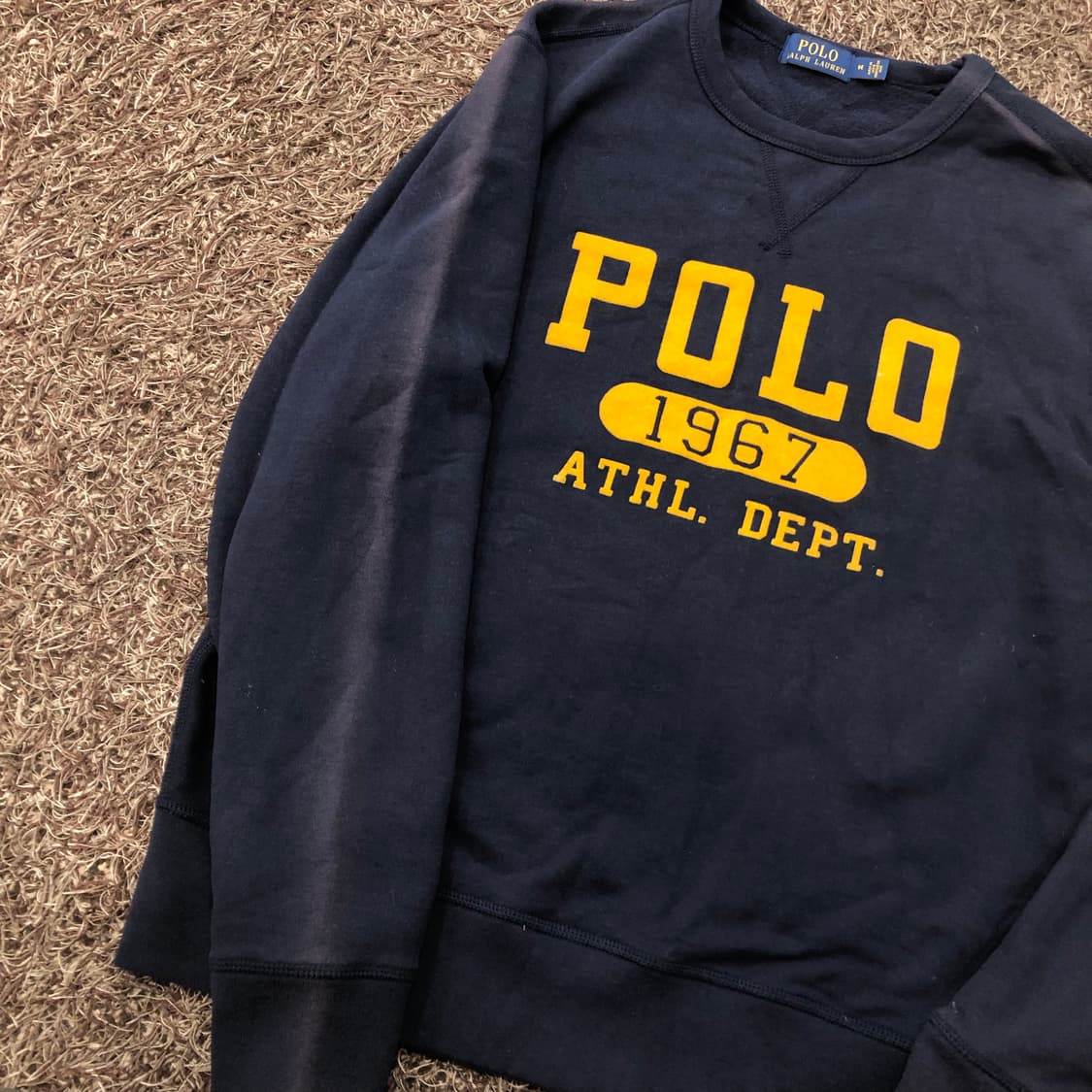 M 폴로 랄프로렌 로고 페이딩 스웻셔츠 맨투맨 상품이미지3