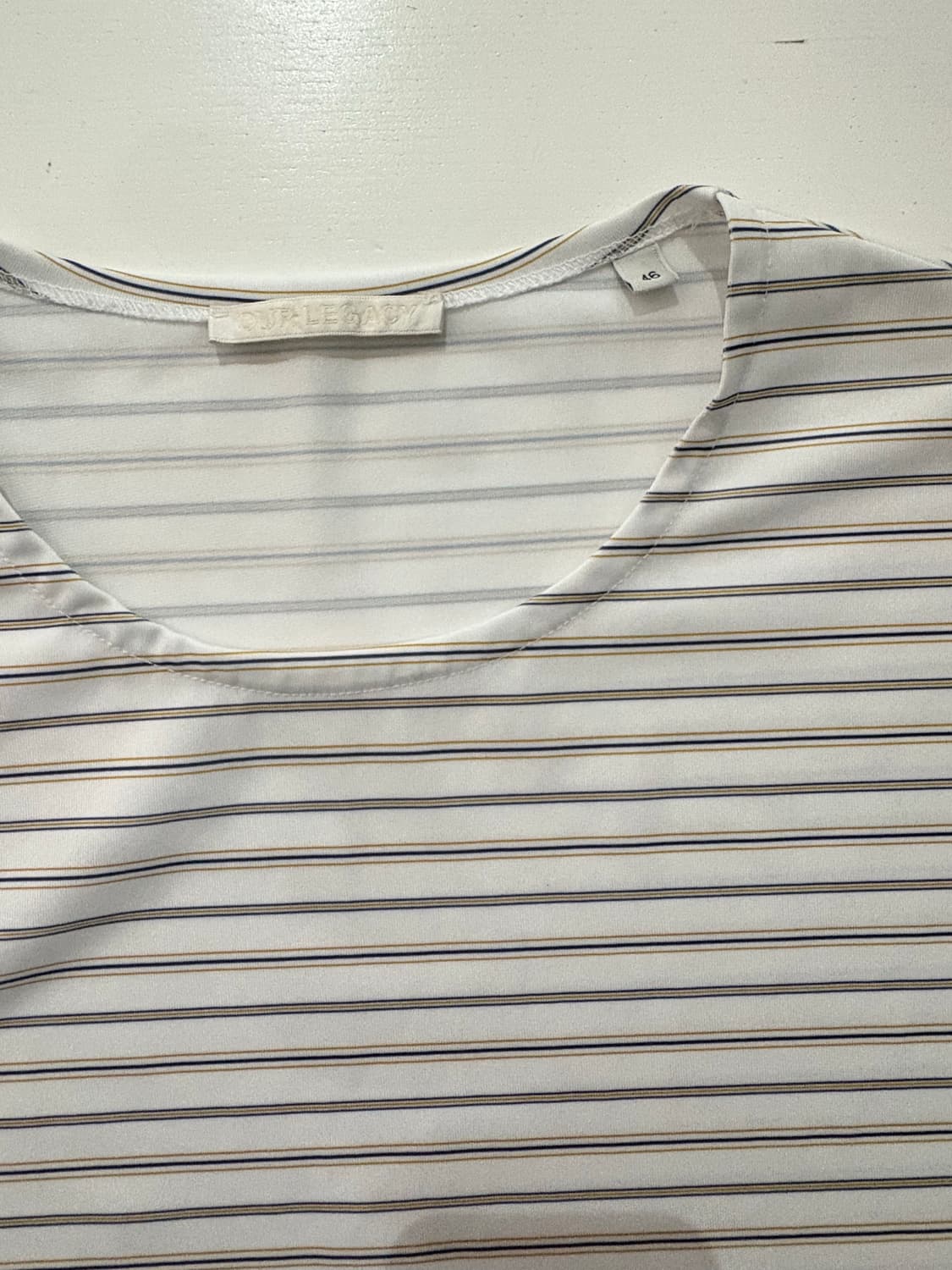 TTF✳️ourlegacy multi stripe T 상품이미지3