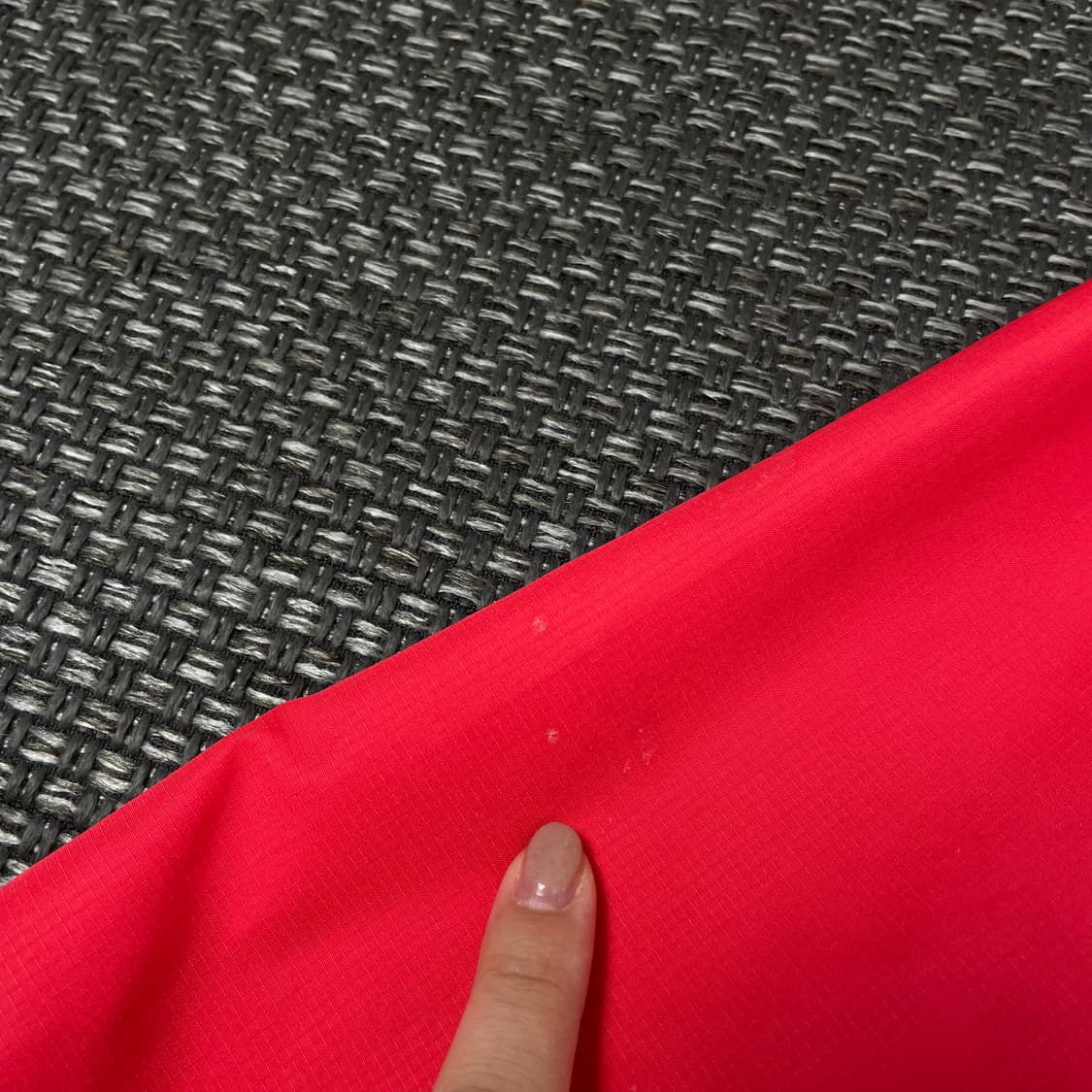 나이키 레드 브라운 투톤 나일론 바람막이 자켓 M 상품이미지8