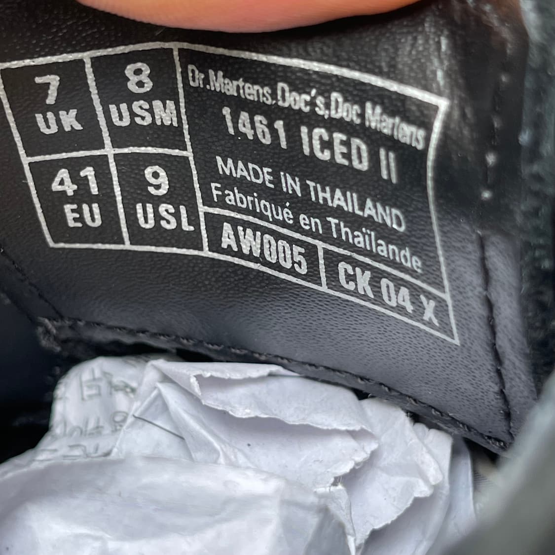 [7UK] 닥터마틴 1461 ICED II (260~265) 상품이미지7