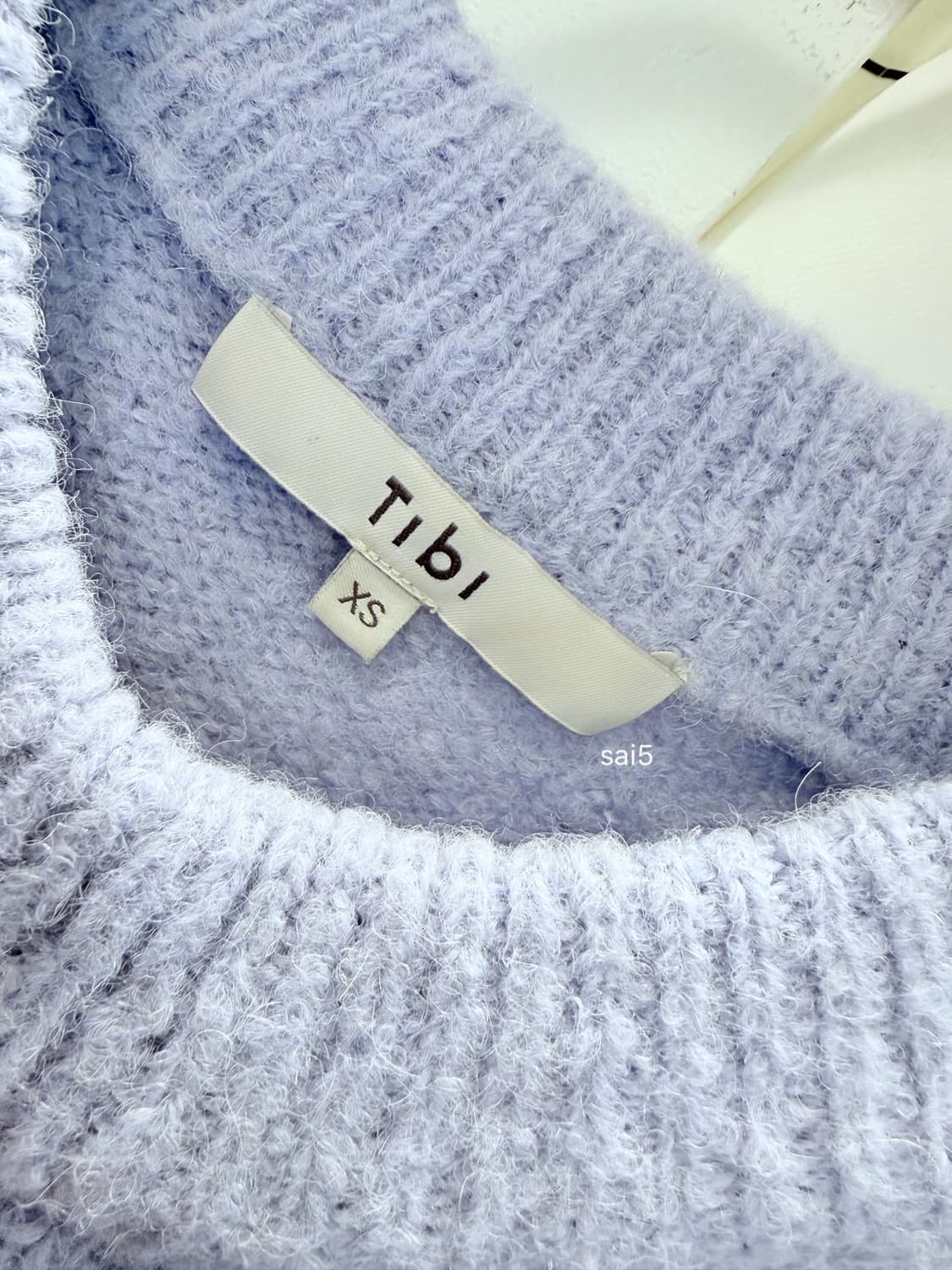 tibi 슬릿 부클 알파카니트  상품이미지5