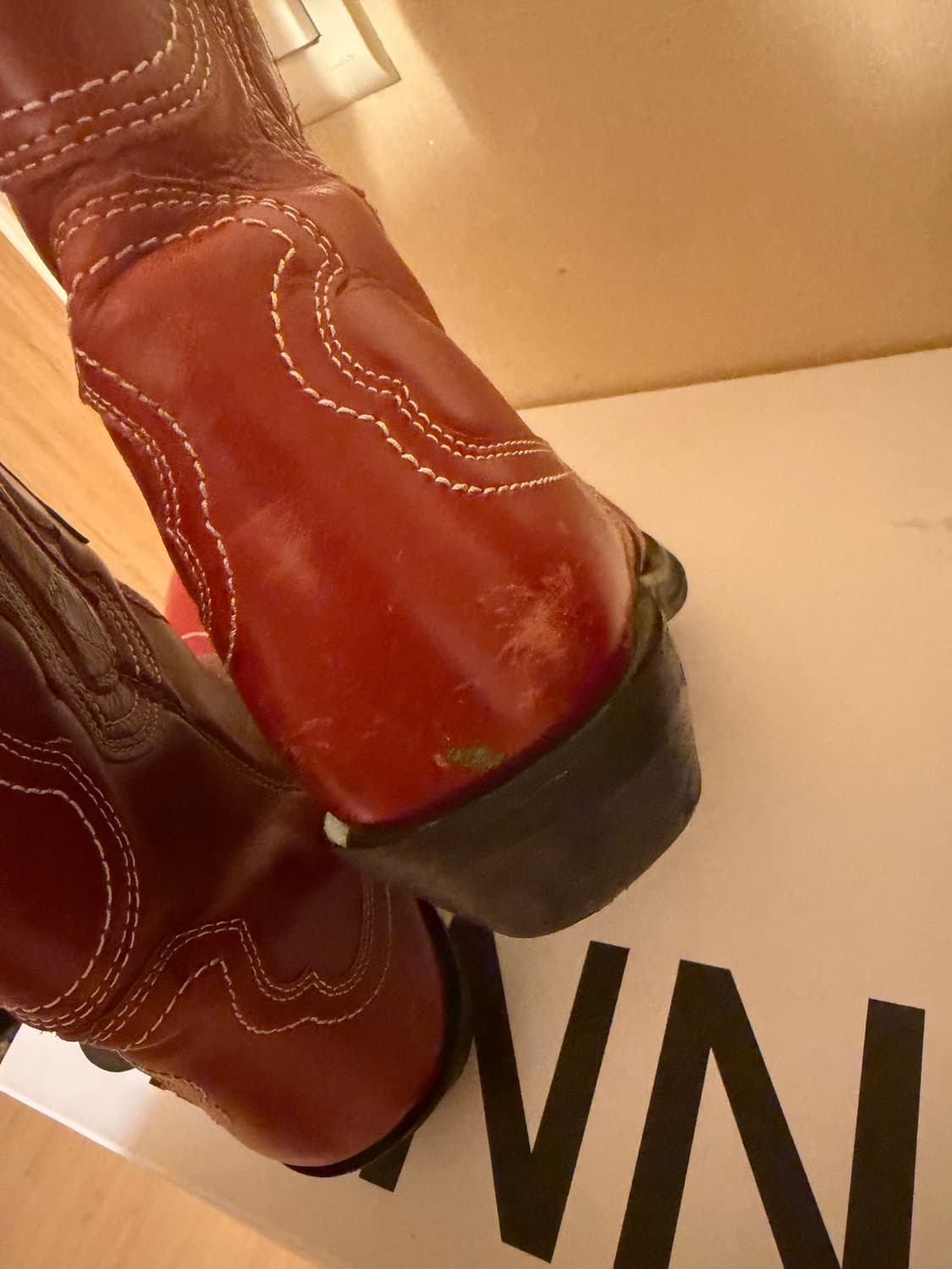 가니 웨스턴 부츠 상품이미지5