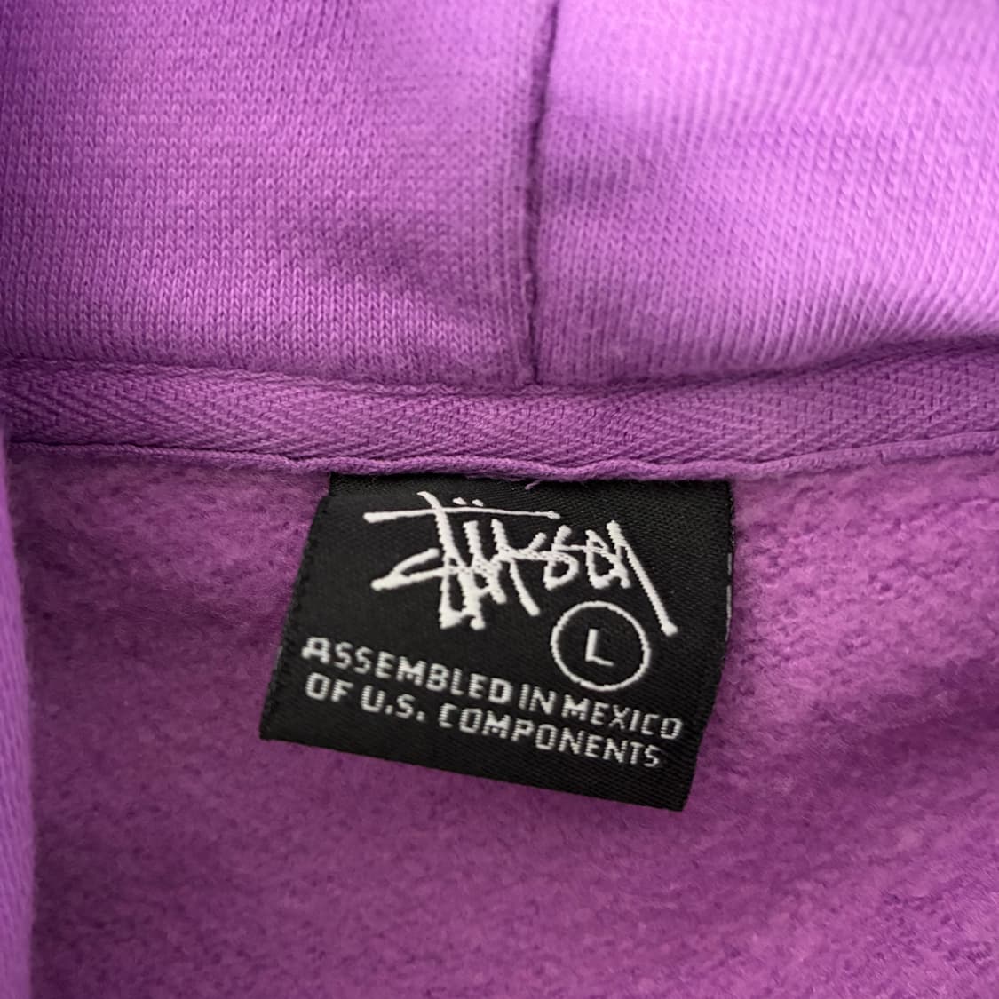 Stussy 스투시 90’s 카툰 스펠 후드집업 상품이미지6