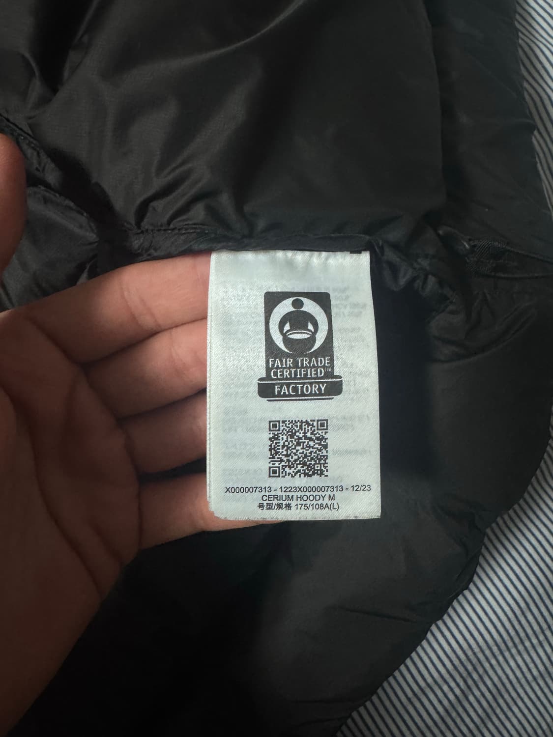 (SS급) 아크테릭스 세륨 후디 블랙 L 상품이미지10
