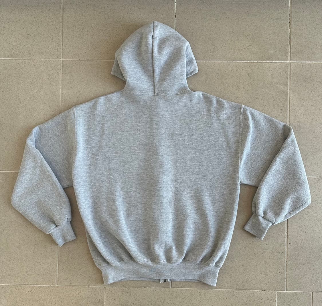 90s 빈티지 러셀 후드집업 그레이 L 상품이미지2
