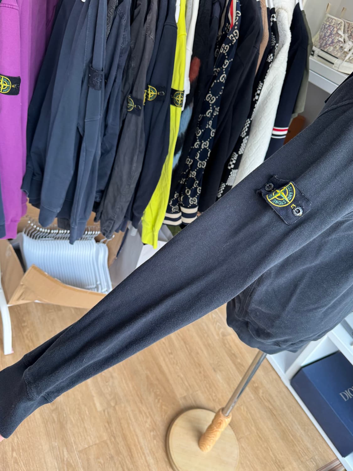 [새상품급,L] 스톤아일랜드 후드티 상품이미지2