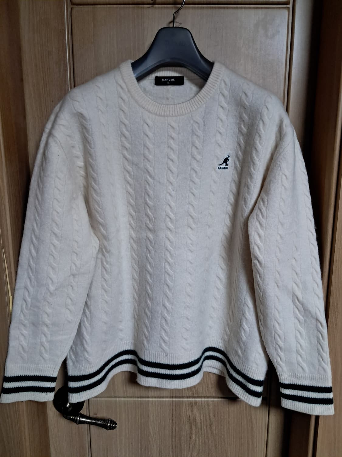 캉골 꽈배기 니트 스웨터 XL 상품이미지1