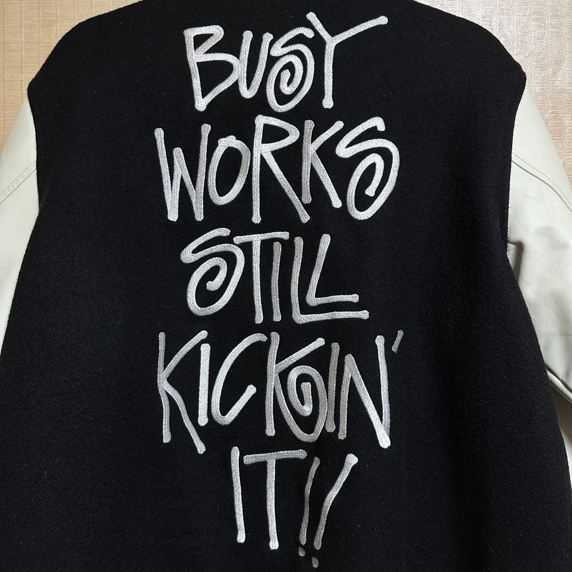 스투시 베이프 바시티 자켓 XL사이즈 상품이미지6