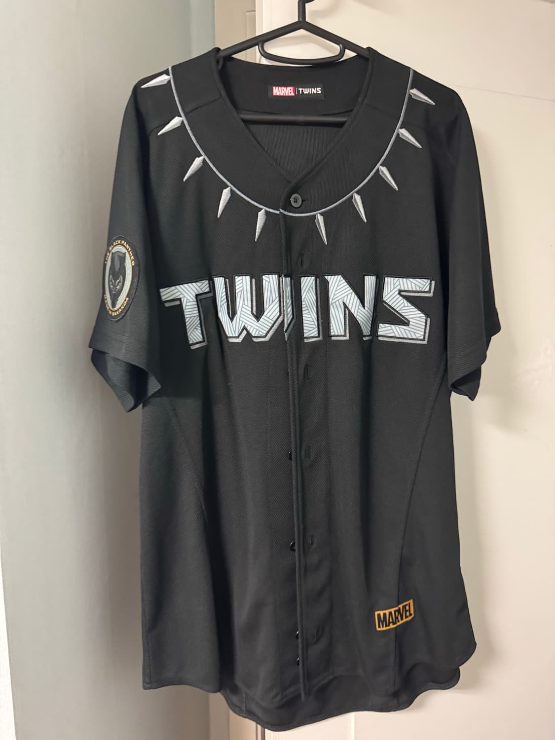 LG Twins 블랙팬서 콜라보 유니폼 상품이미지1