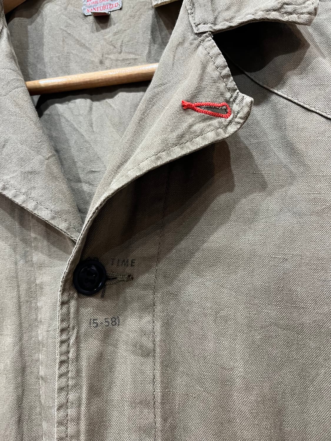 DENIM & DUNGAREE 밀리터리 헴프 2Way 자켓 상품이미지3