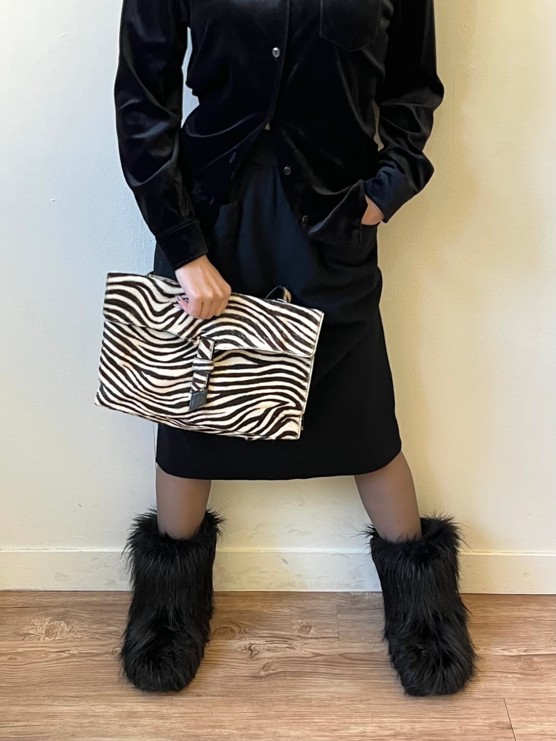 japan vtg 송치 숄더백 상품이미지10