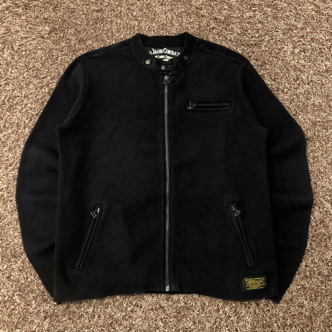 폴로 랄프로렌 진스 니트 집업 자켓 상품이미지1