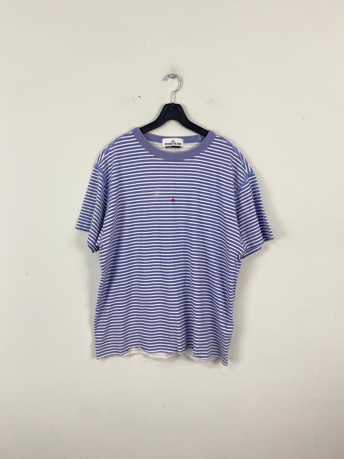 스톤아일랜드 마리나 스트라이프 반팔티 L 상품이미지1