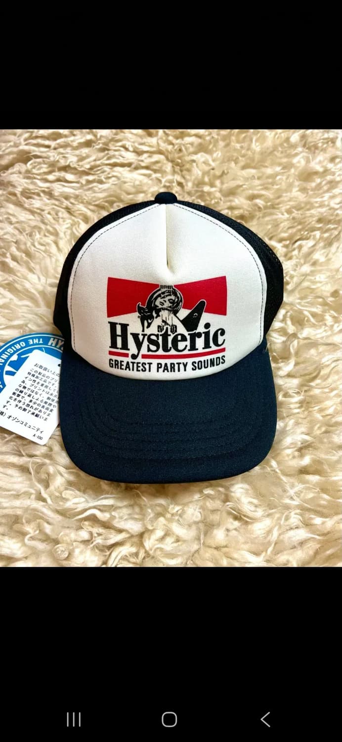 (새상품) 히스테릭글래머 볼캡 모자 상품이미지1