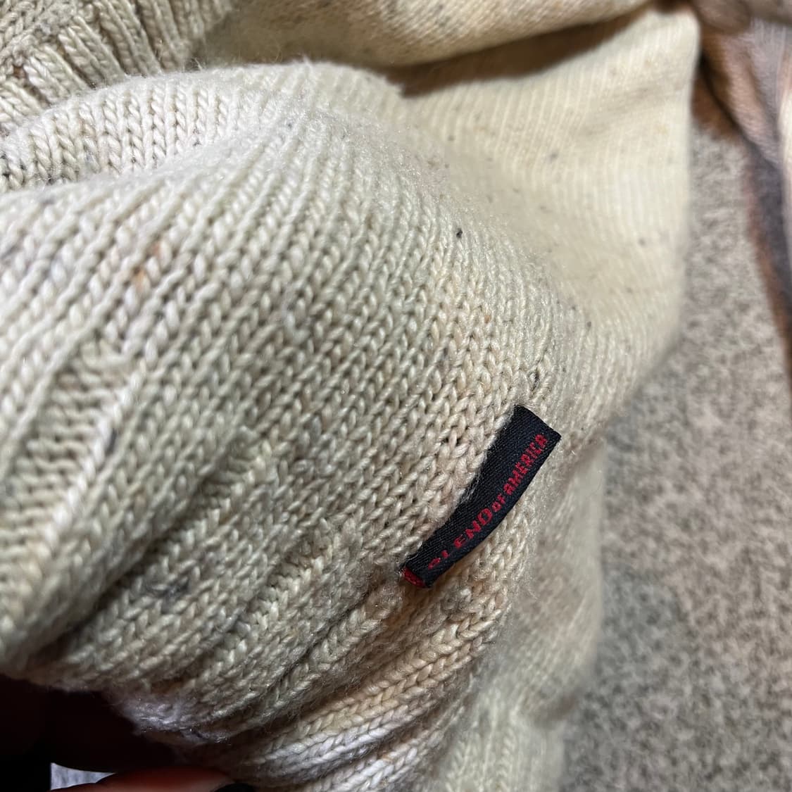 Vintage 빈티지 올드스쿨 울프조 니트 자켓 상품이미지4