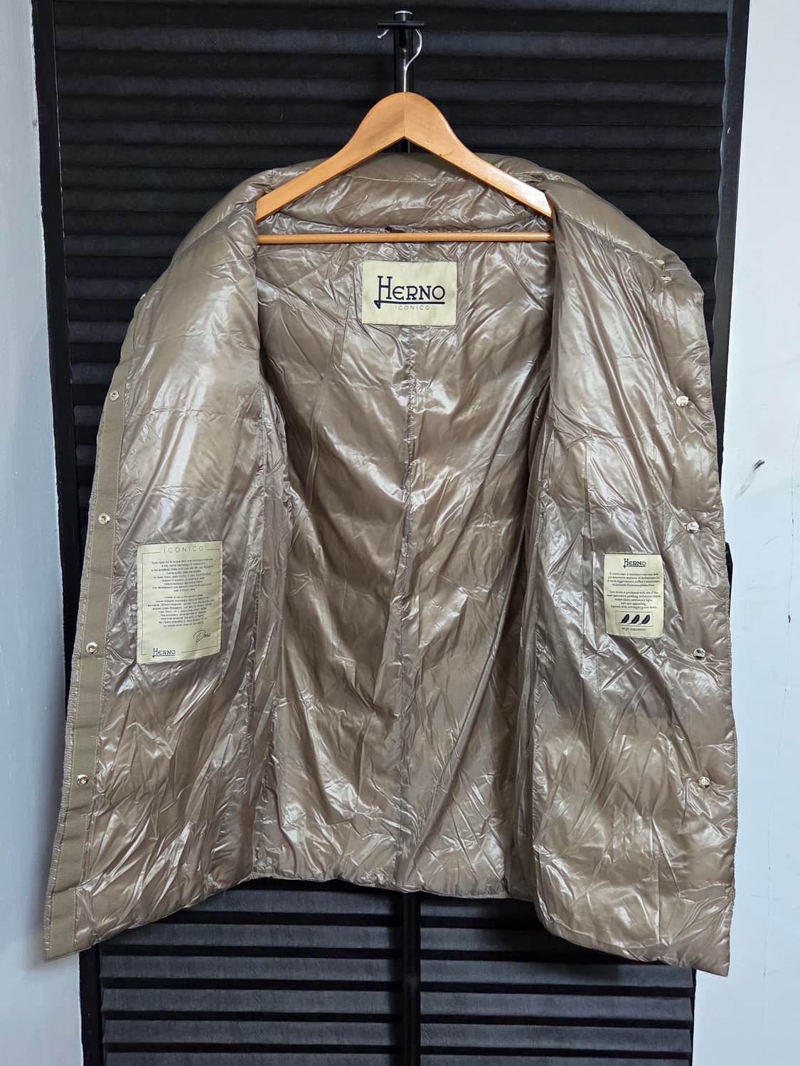 (정품) [에르노] 이코니코 도라 하이넥 구스다운 롱패딩 | 00093 상품이미지7