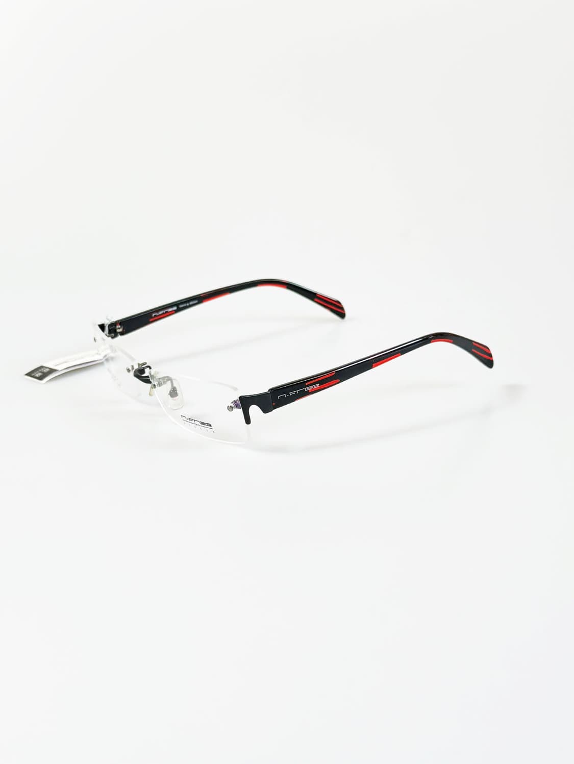 N.FREE by SEE SUN 티타늄 무테 스퀘어 빈티지 안경 상품이미지3