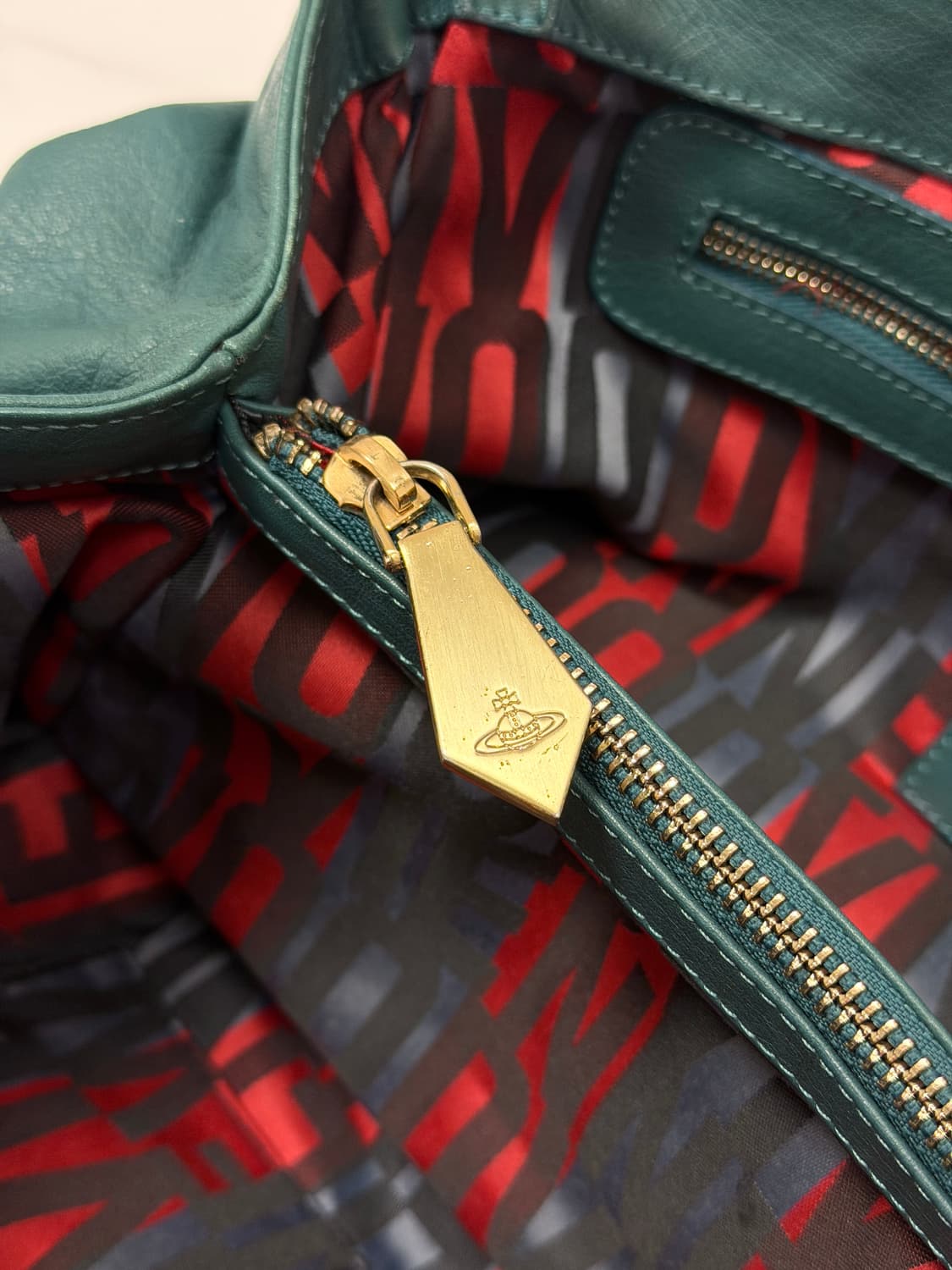 비비안웨스트우드 레더 백 상품이미지6