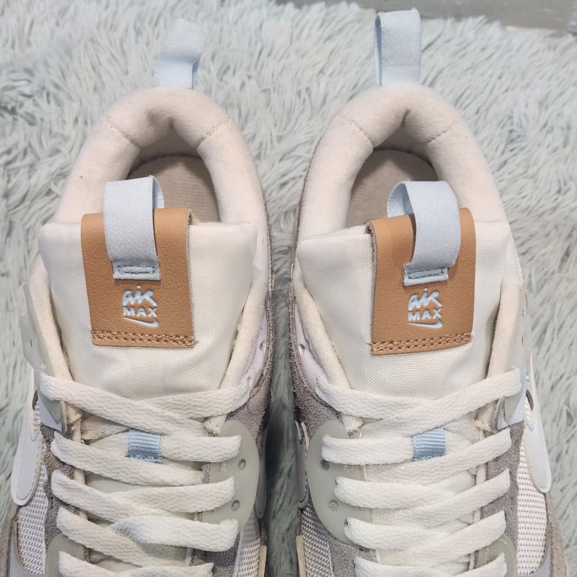 7w-18:나이키 우먼스 에어 맥스 90 퓨추라 SE 퓨어 플래티넘 상품이미지7