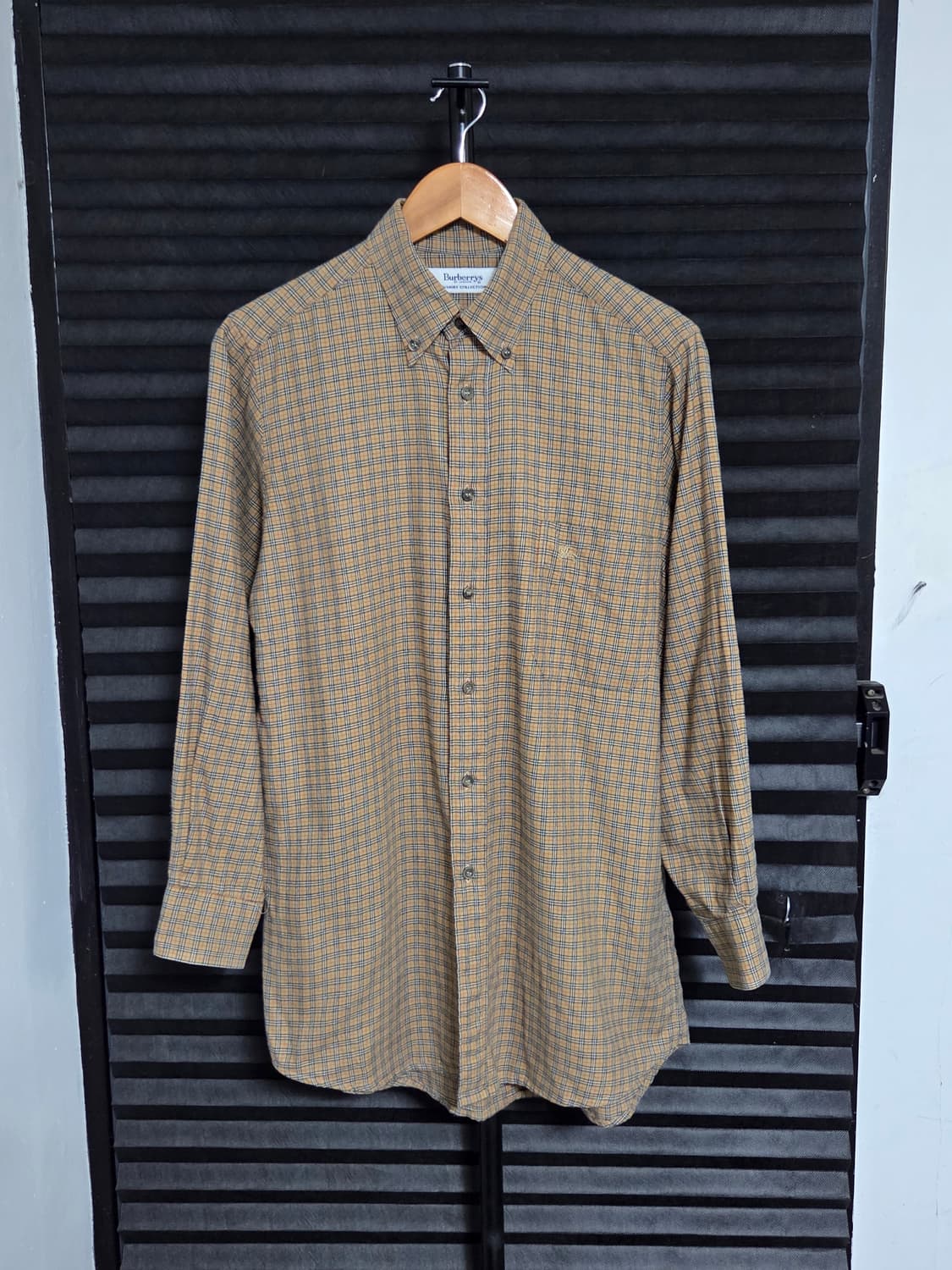 (정품) [버버리] 빈티지 노바체크 롱 슬리브 셔츠 | 00216 상품이미지1