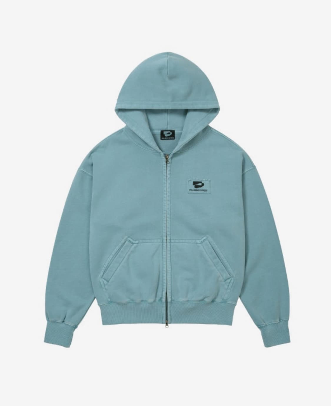 구함) 웰빙익스프레스 Logo Patch Zipup Hoodie  상품이미지1