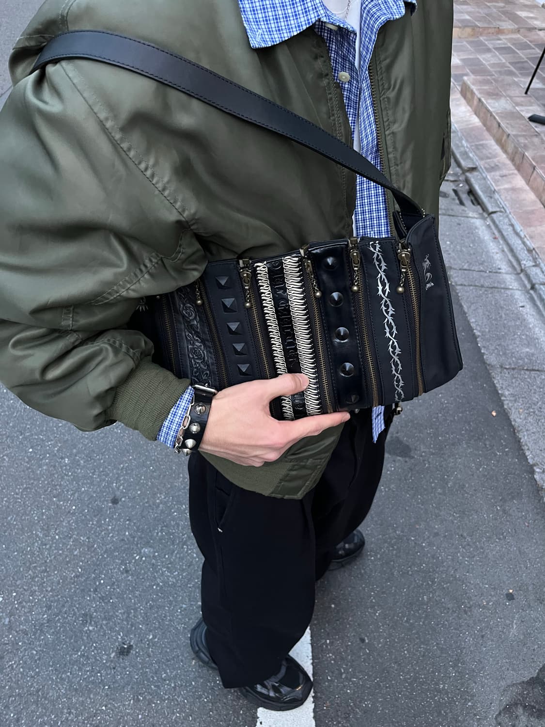 03aw jean paul gaultier multi zip 숄더백 상품이미지3