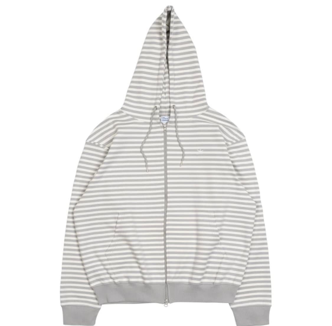 TCM stripe hooded zip-up 상품이미지1