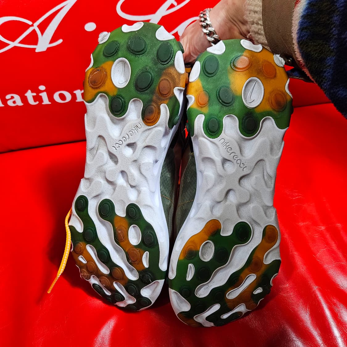 나이키(Nike) 리엑트 엘리먼트87 오렌지 필 265size 상품이미지7