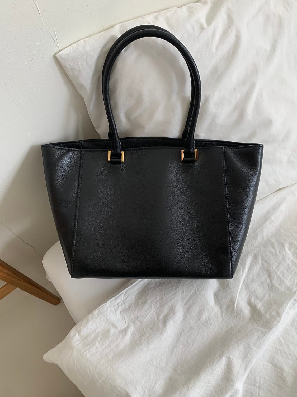 프라다 레더 숄더 토트백 상품이미지3