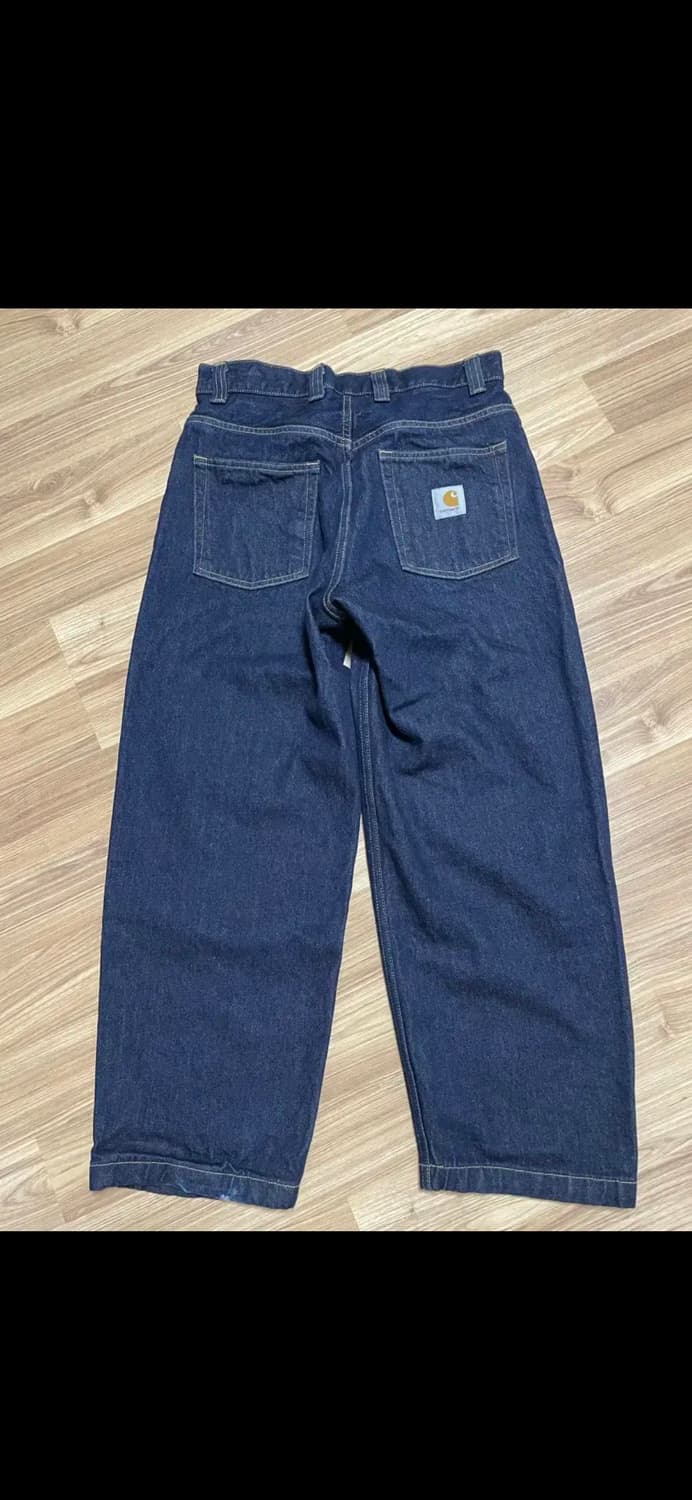 칼하트 브랜든 팬츠 블루 리지드 S 상품이미지3